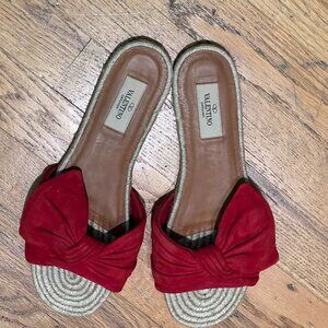 Valentino Garavani  Slide Sandals RED Size